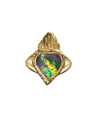 Burn My Heart Ring - Solid 9K Gold