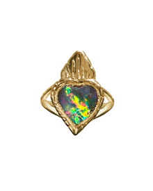 Burn My Heart Ring - Solid 9K Gold