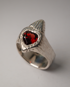 Burn My Heart Signet - Sterling Silver