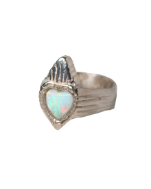 Burn My Heart Signet - Sterling Silver