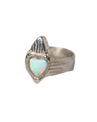 Burn My Heart Signet - Sterling Silver