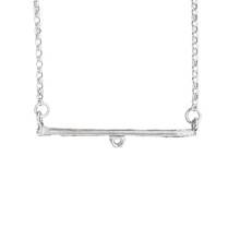 Bar Necklace - Sterling Silver