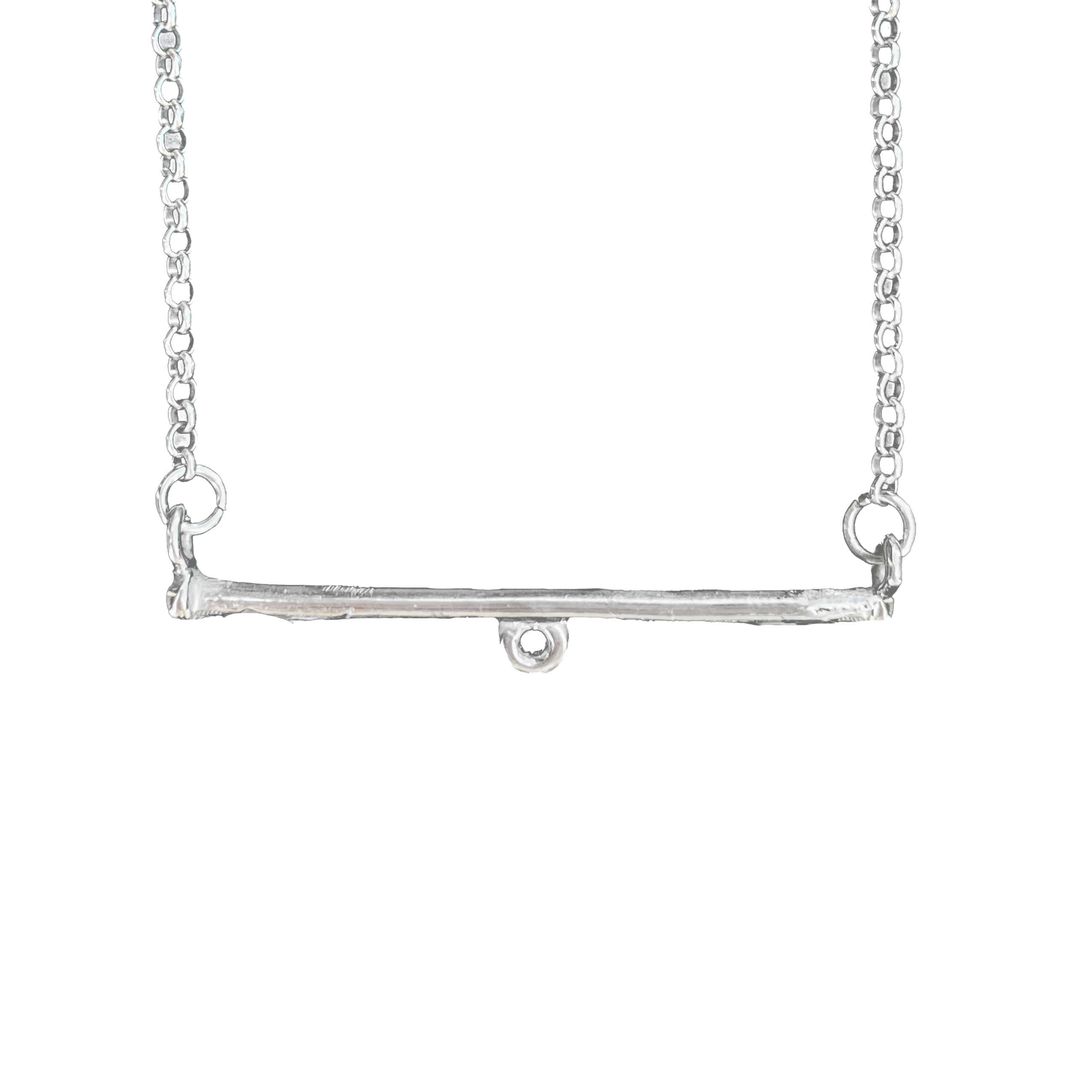 Bar Necklace - Sterling Silver
