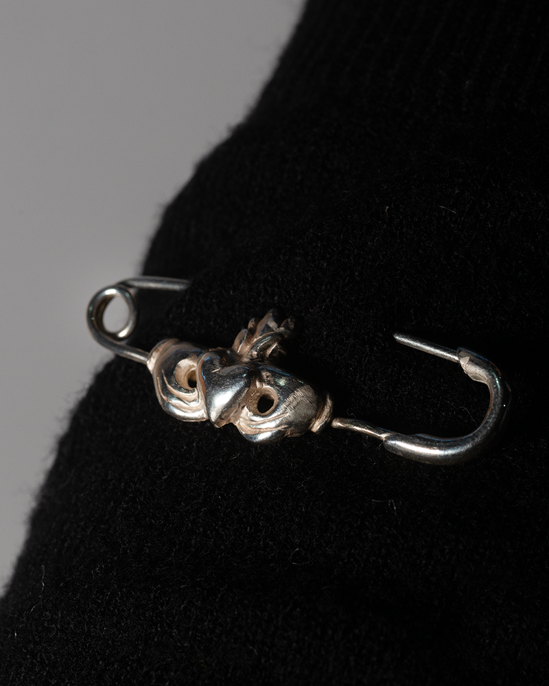 Claddagh Pin - Sterling Silver