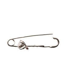 Crying Rose Pin- Sterling Silver