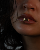 Diamond Le'Petit Fang Ring - Solid 9K Gold