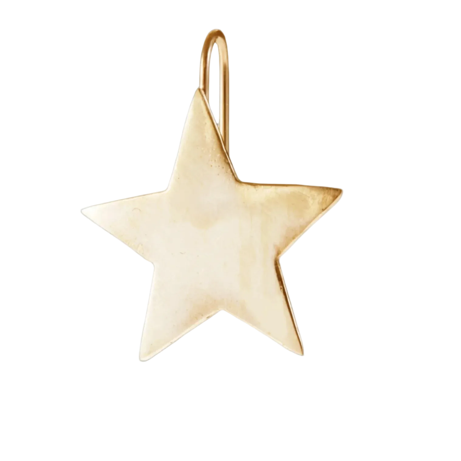 Star Bright Earring - Solid 9K Gold