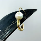 Classic Pearl Safety Pin Earring