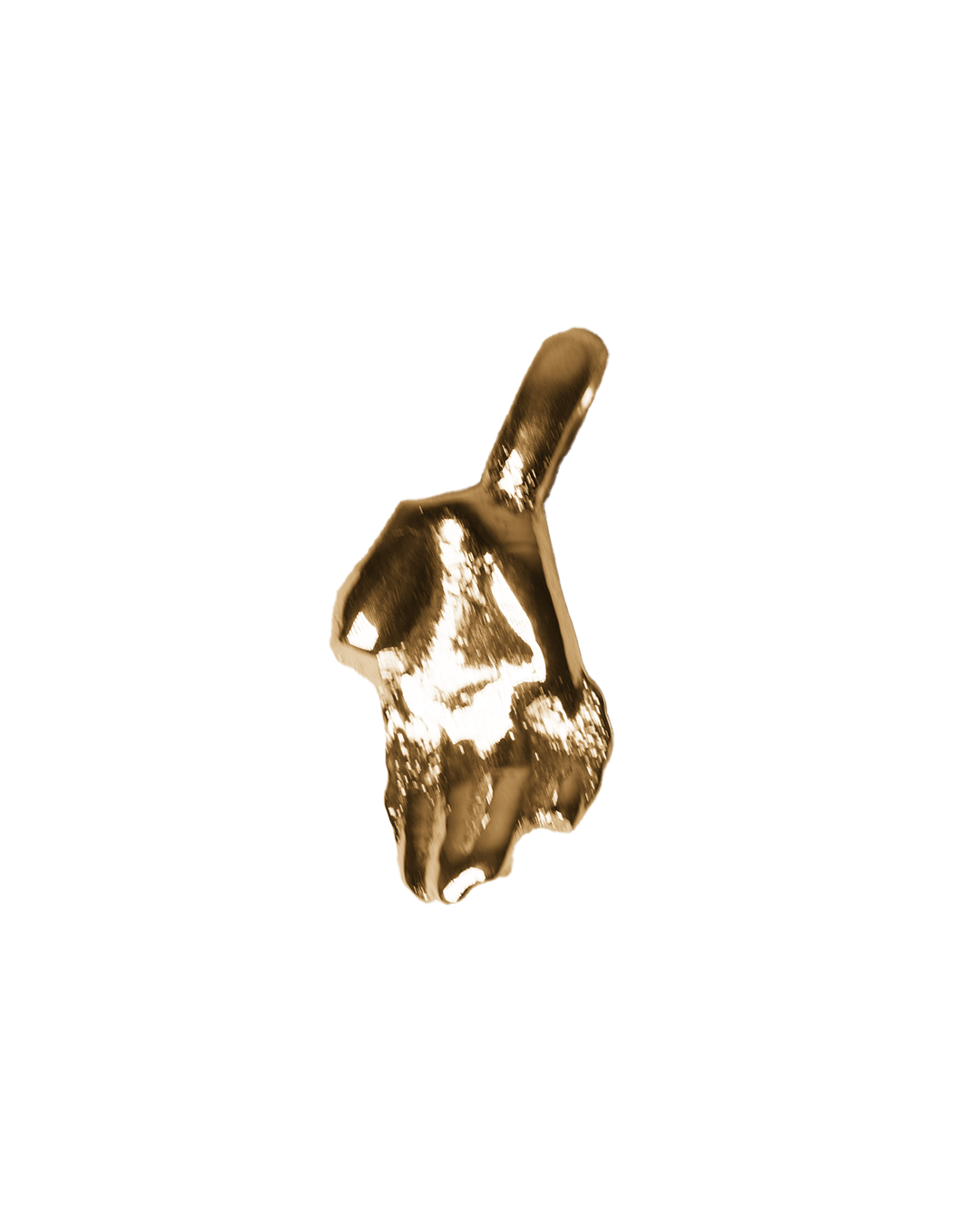 Hand of Fate Necklace - Solid 9K Gold