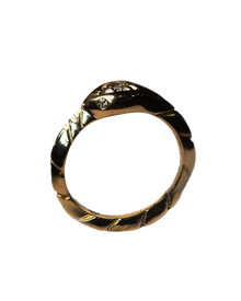 Eternal Return Snake Ring - Solid 9K Gold
