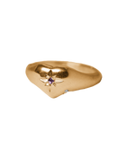 Love Drop Birthstone Ring - Solid 9K Gold