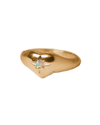 Love Drop Birthstone Ring - Solid 9K Gold