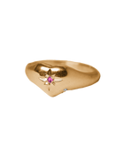 Love Drop Birthstone Ring - Solid 9K Gold