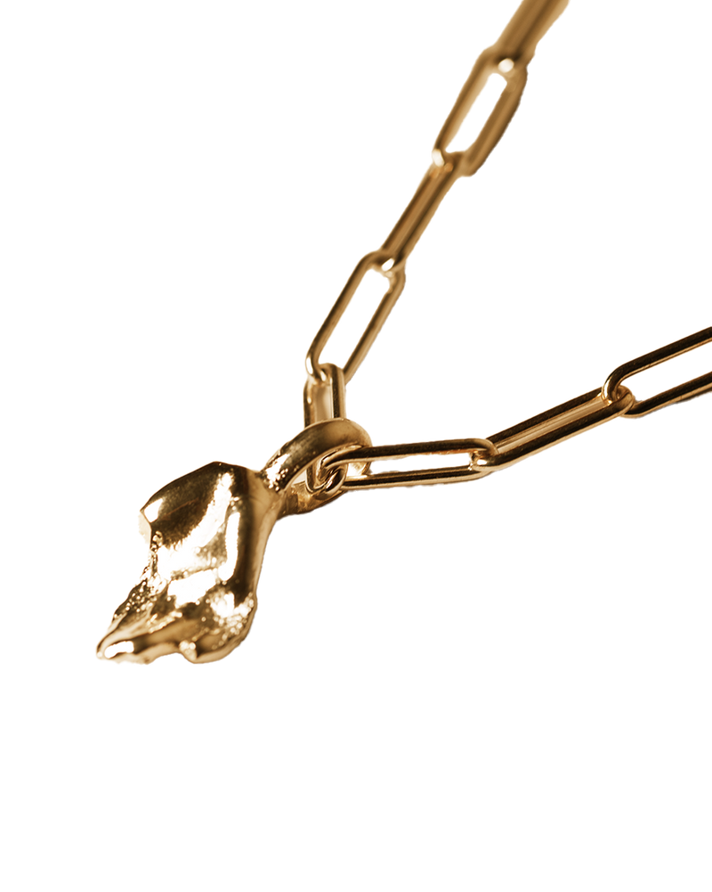 Hand of Fate Necklace - Solid 9K Gold