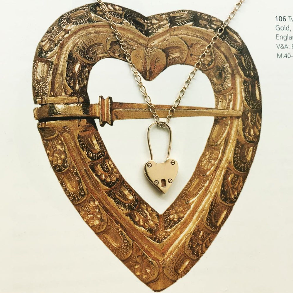 Original Heart Padlock Necklace