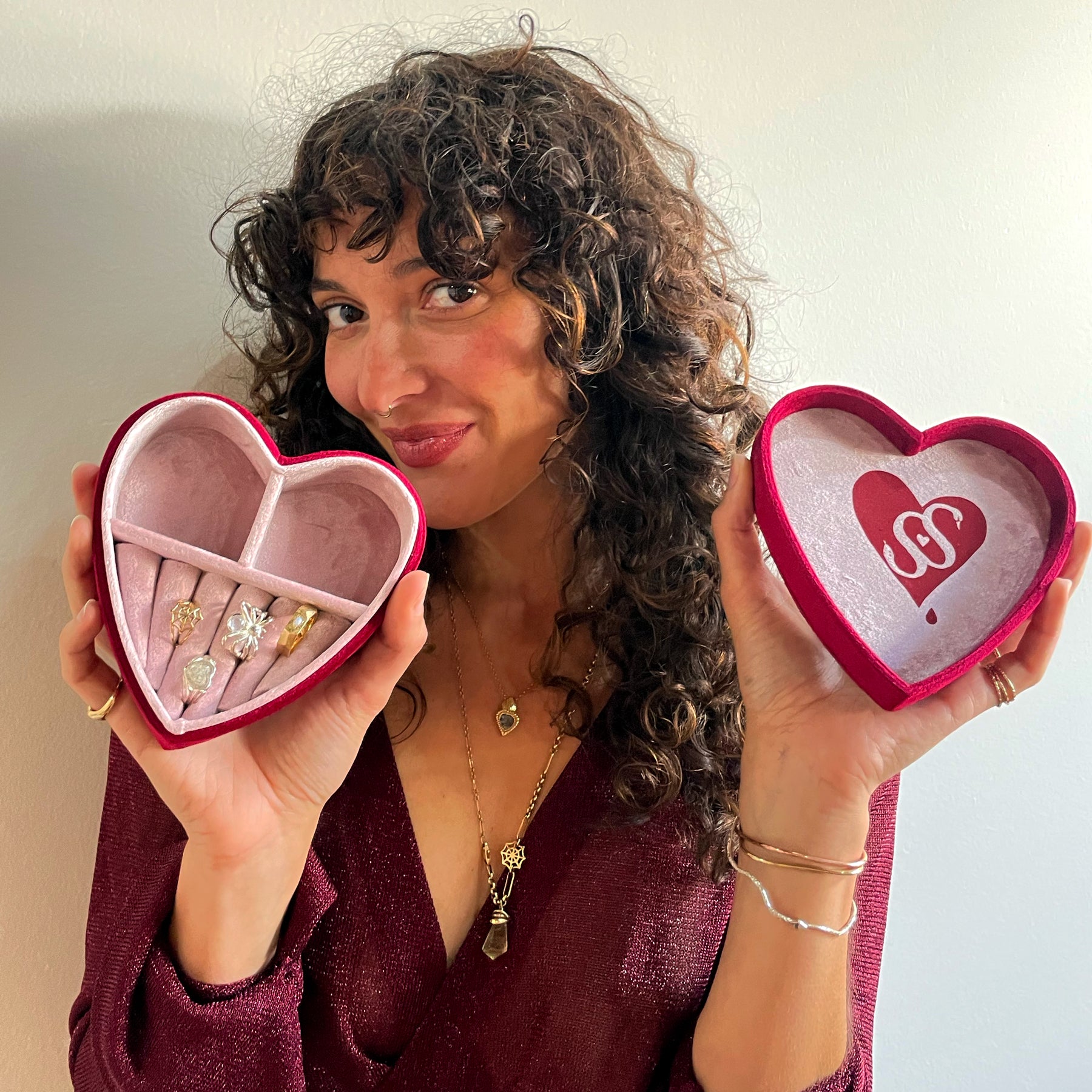 Heart Shaped Jewellery Box - Limited Edition