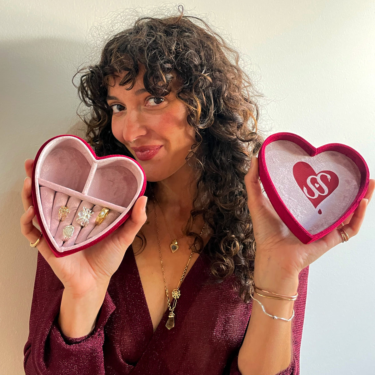 Heart Shaped Jewellery Box - Limited Edition - Serpent & the Swan