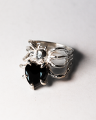 The Spider's Heart Ring - Sterling Silver