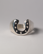 Horseshoe Signet - Sterling Silver