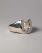 Horseshoe Signet - Sterling Silver