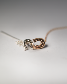 Horseshoe Threader Earring - Sterling Silver