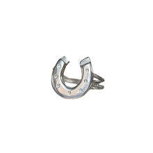 Lucky Horseshoe Ring - Sterling Silver