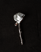 Crying Rose Necklace - Sterling Silver