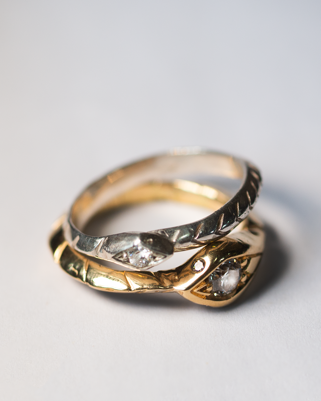 Eternal Return Snake Ring - Solid 9K Gold