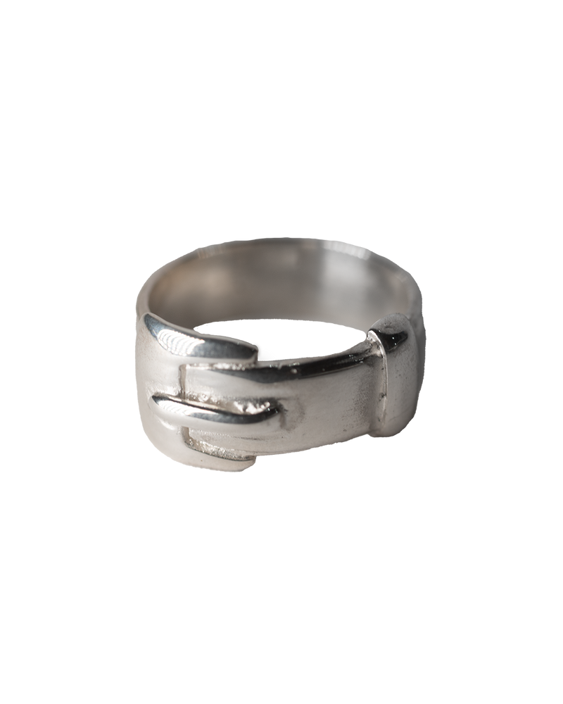 Big Buckle Ring - Sterling Silver