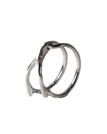 Little Wishbone Ring - Sterling Silver
