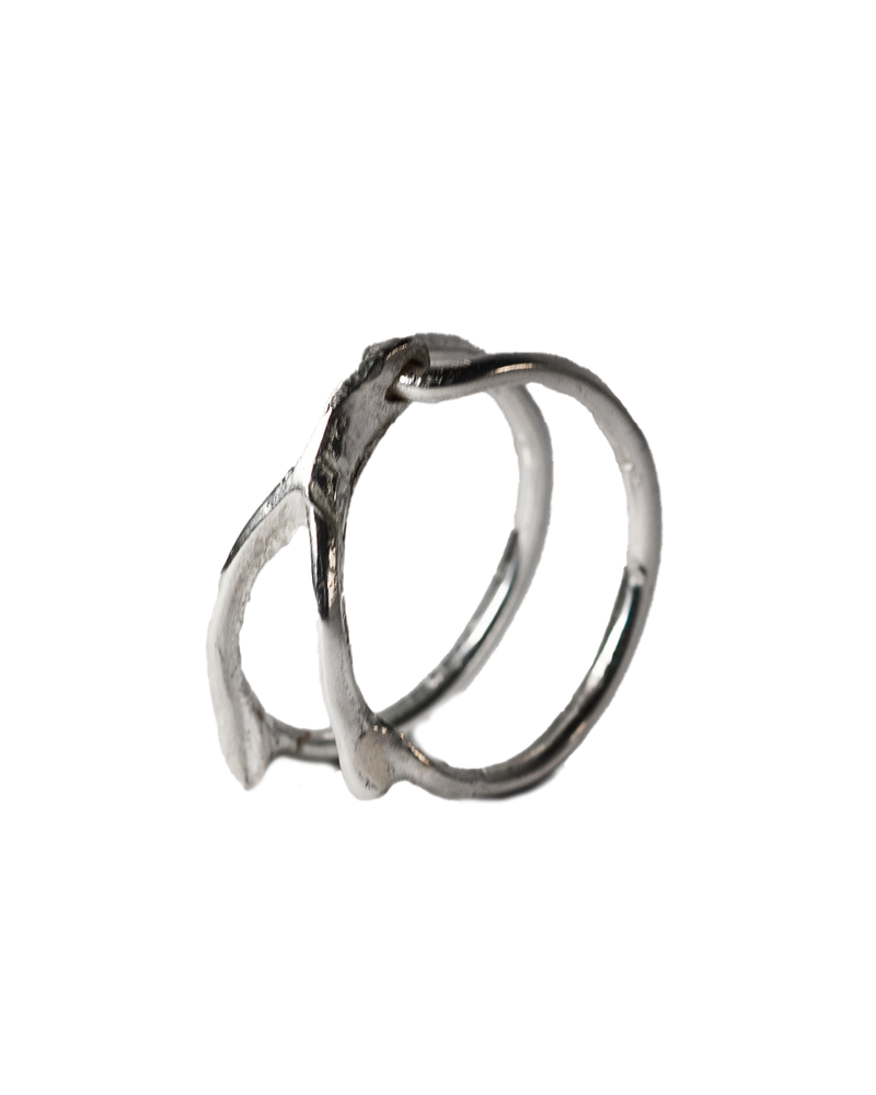 Little Wishbone Ring - Sterling Silver