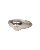 Love Drop Birthstone Ring - Sterling Silver
