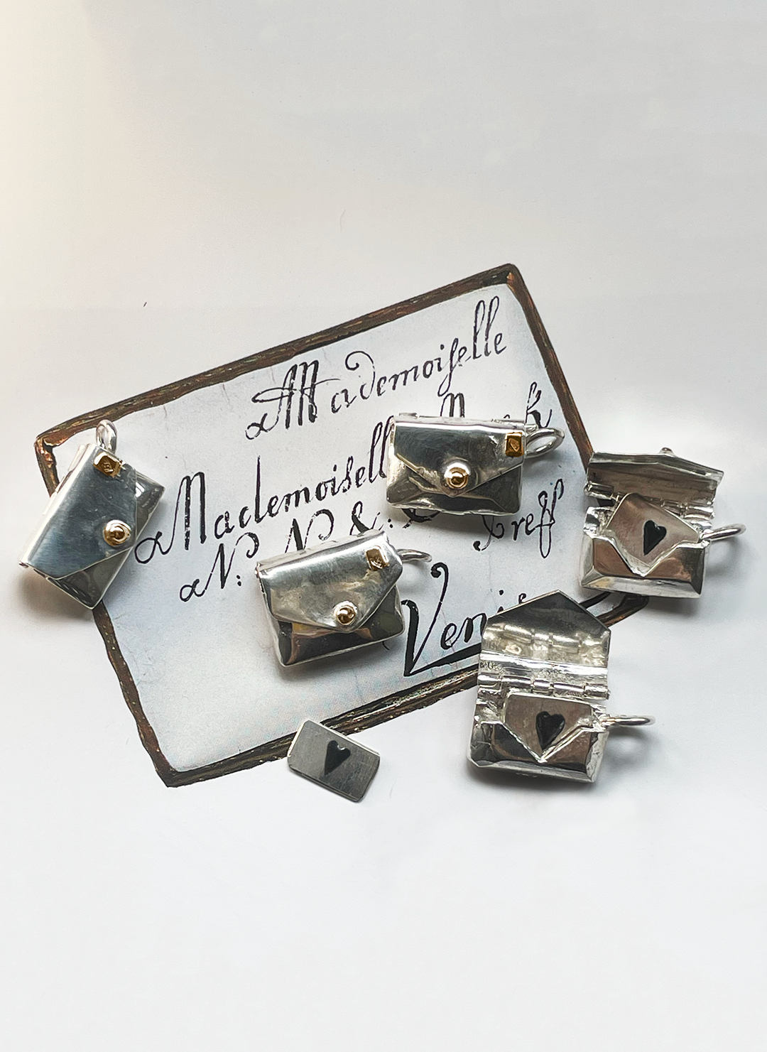 Love Letter Necklace- Solid 9K Gold