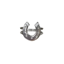 Lucky Horseshoe Ring - Sterling Silver