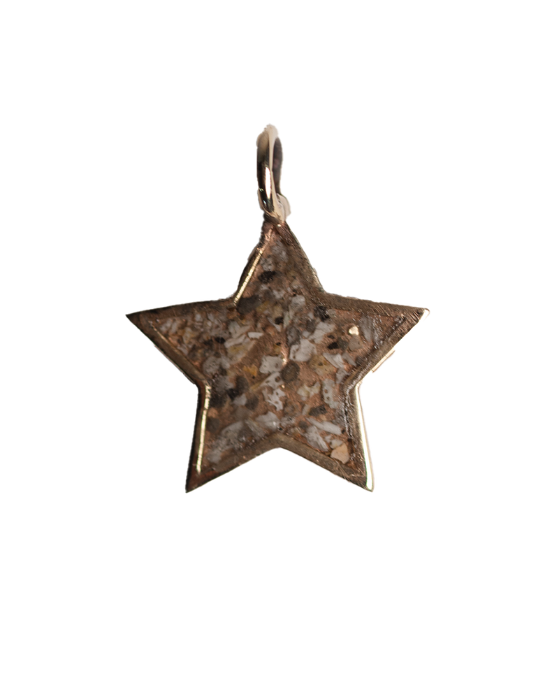 Ashes Shooting Star - Solid 9K Gold