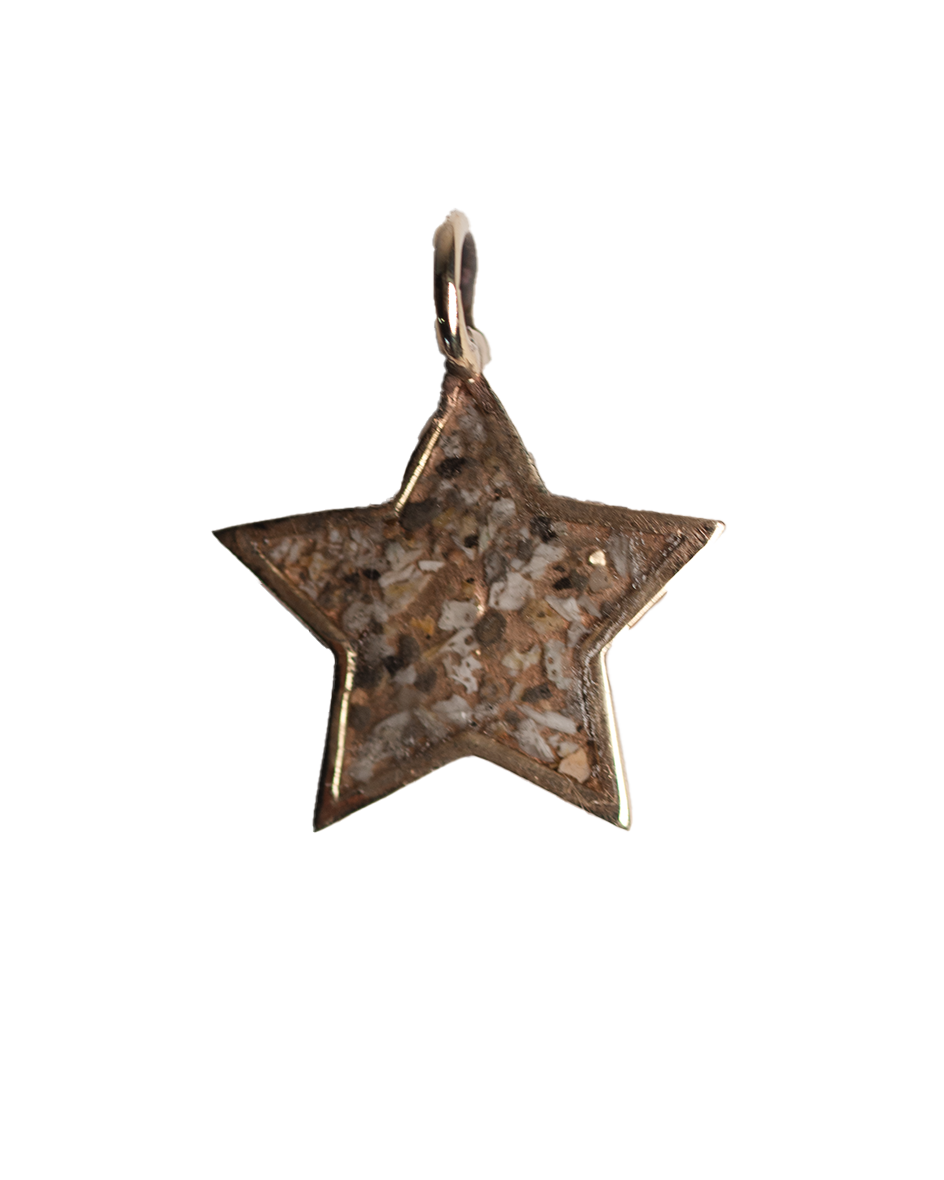 Ashes Shooting Star - Solid 9K Gold