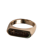 Memorial Channel Signet Ring - 9K Solid Gold