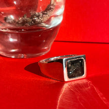 Memorial Signet Ring - Sterling Silver