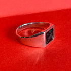 Memorial Signet Ring - Sterling Silver