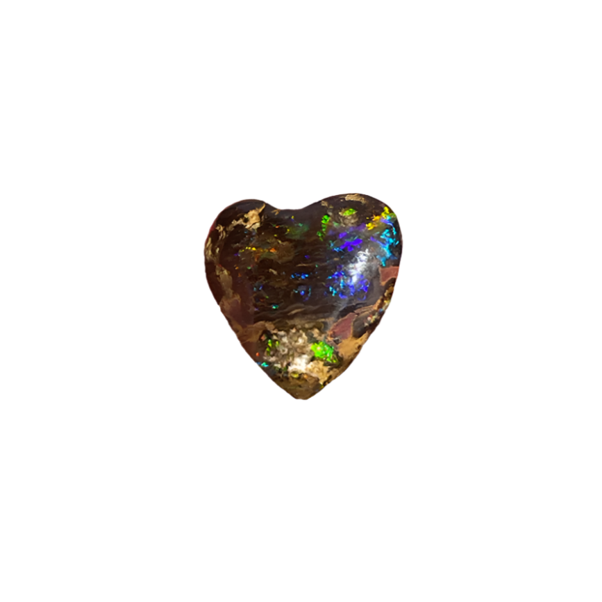 #009 Heart Opal