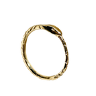 The Ouroboros Snake Ring - Solid 9K Gold