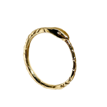 The Ouroboros Snake Ring - Solid 9K Gold