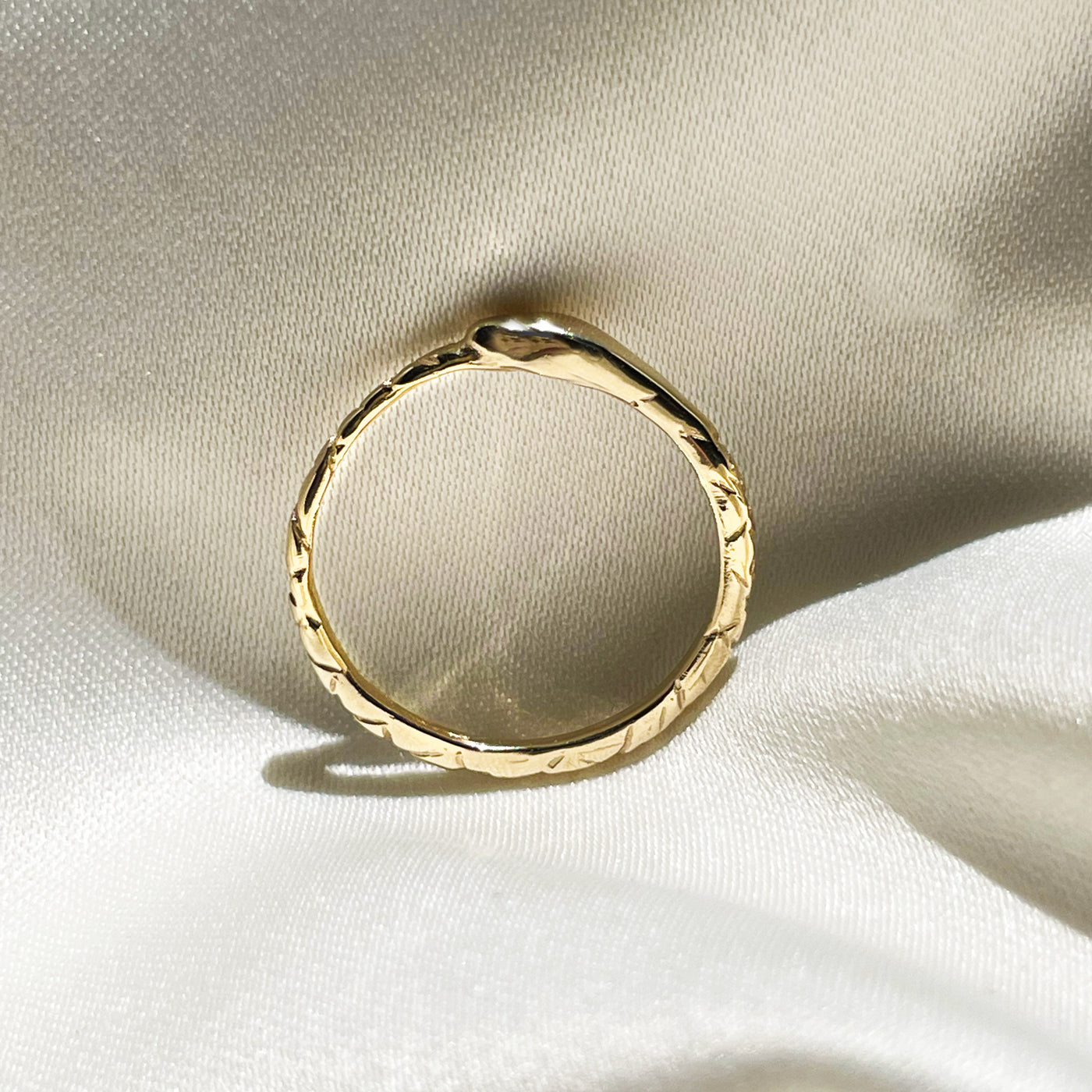 The Ouroboros Snake Ring