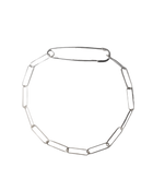 Safety Pin Bracelet- Sterling Silver