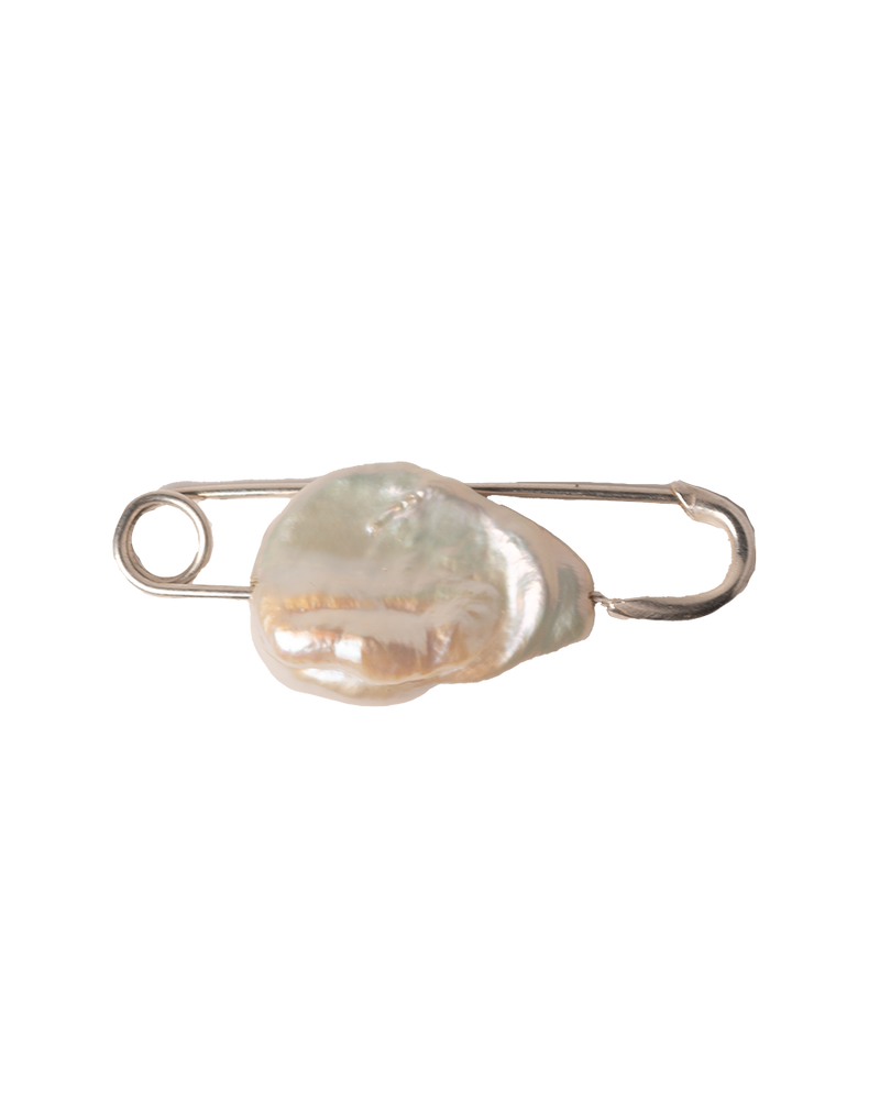 Pearl Pin - Sterling Silver