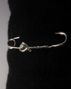 Crying Rose Pin- Sterling Silver