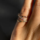 Ouroboros Trinity Serpents Ring