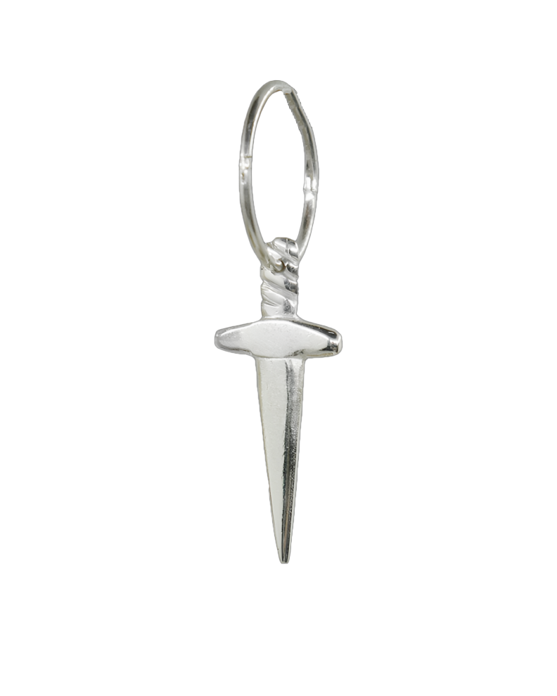 Dagger Earring - Sterling Silver