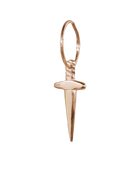 Dagger Earring - Solid 9K Rose Gold