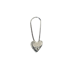 Little Heart Padlock Earring - Sterling Silver